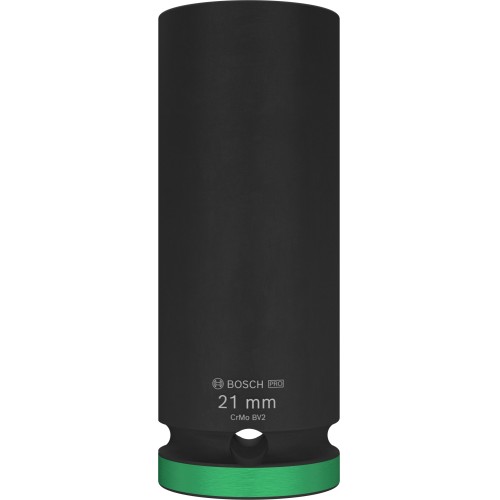PRO Impact Socket, 1/2", 21 mm, profundo