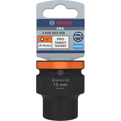 PRO Impact Socket, 3/4", 19 mm, estándar