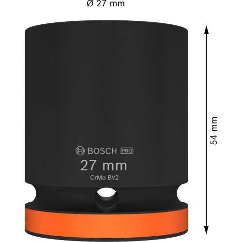 PRO Impact Socket, 3/4", 27 mm, estándar