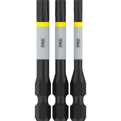 Puntas PRO T Impact, T25, T30, T40, 55 mm, 3 uds.