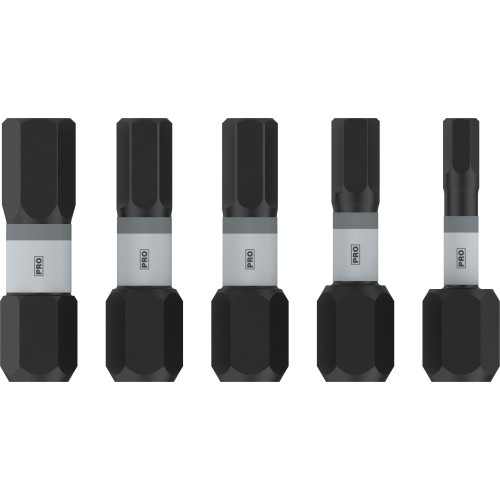 Puntas PRO H Impact, H3, H4, H5 (2 uds.), H6, 25 mm, 5 uds.