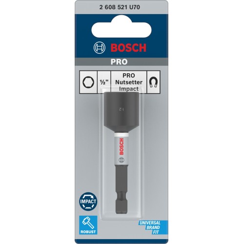 PRO Nutsetter Impact, 1/2" x 65 mm, 2 9/16" x 65 mm