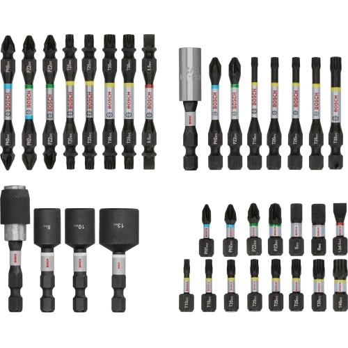 Set de puntas de atornillar PRO Impact, 35 unidades