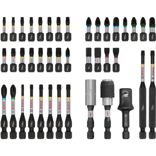 Set de puntas de atornillar PRO Impact, 41 unidades
