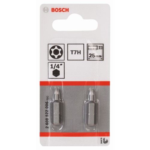 Punta de atornillar T7H Security Torx®, extra dura
