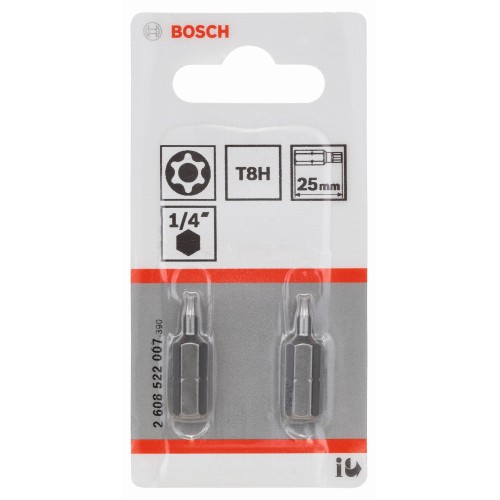 Punta de atornillar T8H Security Torx®, extra dura