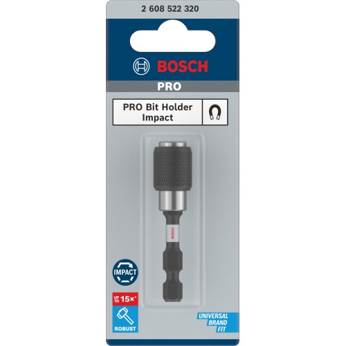 PRO Quick Change Bit Holder Impact, 60 mm