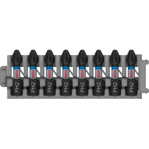 Broca PRO Phillips Impact, PH2, 25 mm, 8 uds.