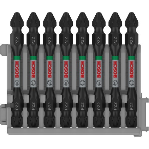 Punta doble PRO Impact con índice Pick and Click, PZ2, 65 mm, 8 uds.