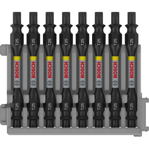 Punta doble PRO Impact con índice Pick and Click, T25, 65 mm, 8 uds.