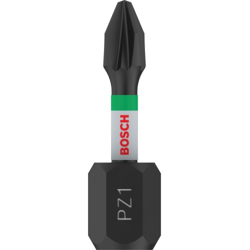 Broca PRO Pozidriv Impact, PZ1, 25 mm, 2 uds.
