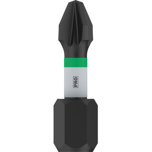 Broca PRO Pozidriv Impact, PZ2, 25 mm, 2 uds.