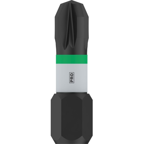 Broca PRO Pozidriv Impact, PZ3, 25 mm, 2 uds.