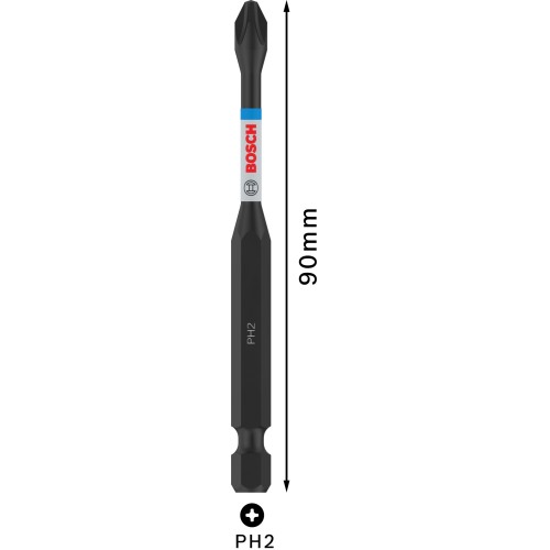 Punta PRO Phillips Impact, PH2, 90 mm