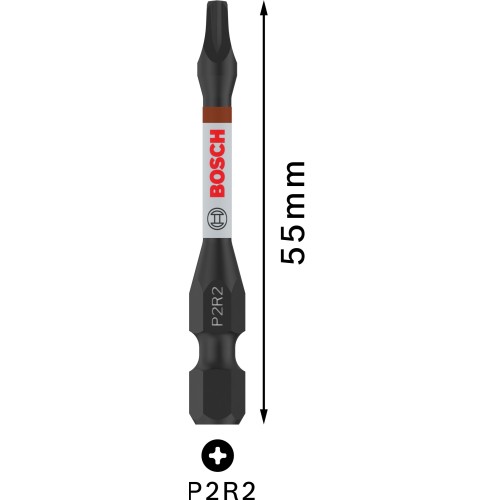 Punta PRO P2R2 Impact, 55 mm, 5 uds.