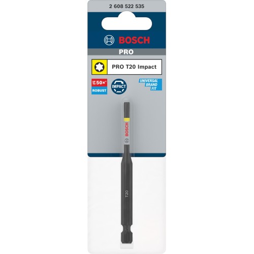 Punta PRO Torx Impact, T20, 90 mm