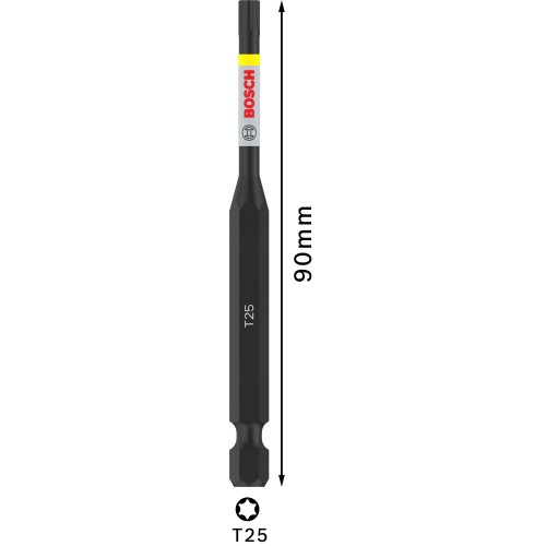 Punta PRO Torx Impact, T25, 90 mm