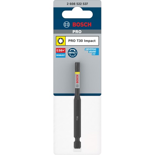 Punta PRO Torx Impact, T30, 90 mm