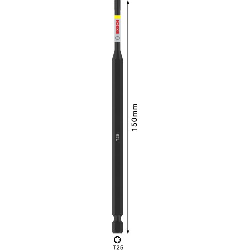 Punta PRO Torx Impact, T25, 150 mm