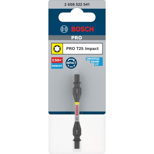 Punta doble PRO Impact con índice Pick and Click, T25, 65 mm