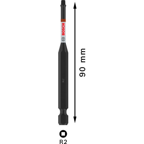 Punta PRO Robertson Impact, R2, 90 mm