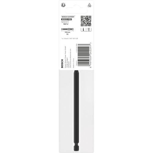 Punta PRO Robertson Impact, R2, 150 mm