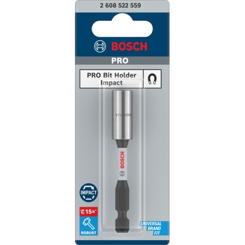 PRO Standard Bit Holder Impact, 75 mm