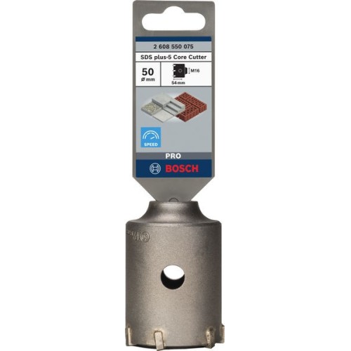 PRO SDS plus-5 Core Cutter, 50 x 50 x 72 mm