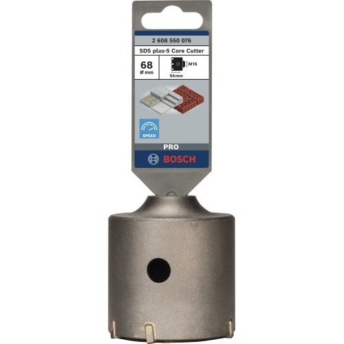 PRO SDS plus-5 Core Cutter, 68 x 50 x 80 mm