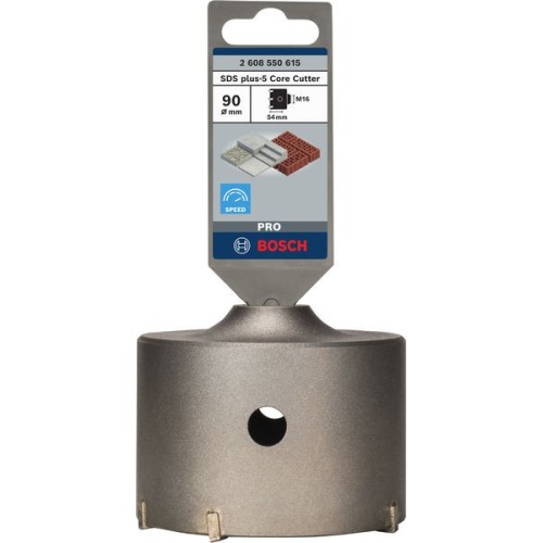 PRO SDS plus-5 Core Cutter, 90 x 50 x 72 mm