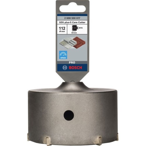 PRO SDS plus-5 Core Cutter, 112 x 50 x 72 mm