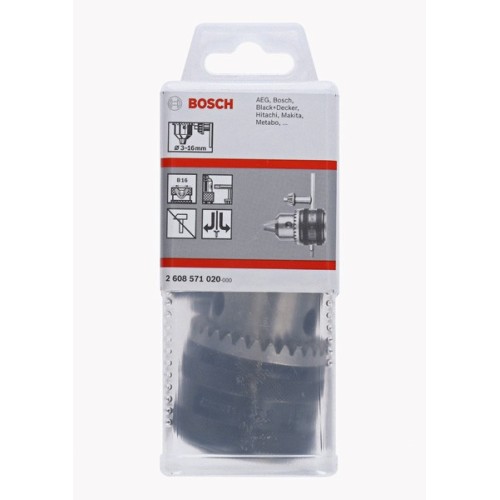 Portabrocas de corona dentada hasta 16 mm
