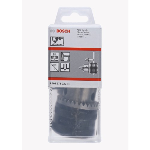Portabrocas de corona dentada hasta 16 mm