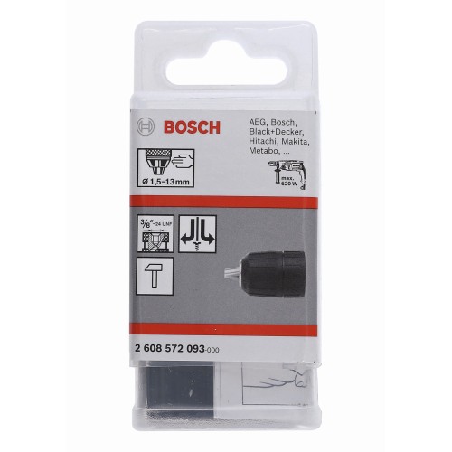 Portabrocas de sujeción rápida hasta 13 mm