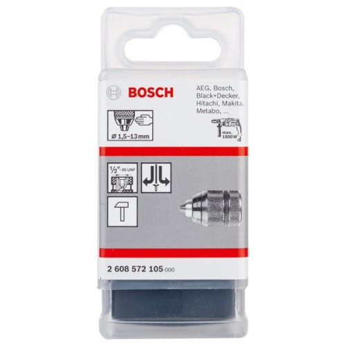 Portabrocas de sujeción rápida hasta 13 mm