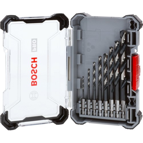 Set de brocas helicoidales PRO Metal HSS-G Impact, 8 uds.