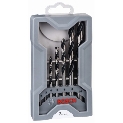 Set Mini-X-Line de 7 brocas helicoidales HSS PointTeQ de 2 - 8 mm