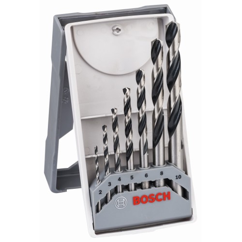 Set Mini-X-Line de 7 brocas helicoidales HSS PointTeQ de 2 - 8 mm