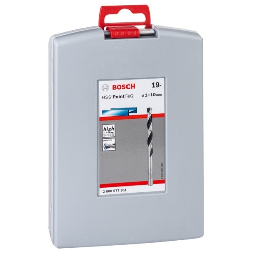 Set ProBox de 19 brocas helicoidales HSS PointTeQ de 1 - 10 mm