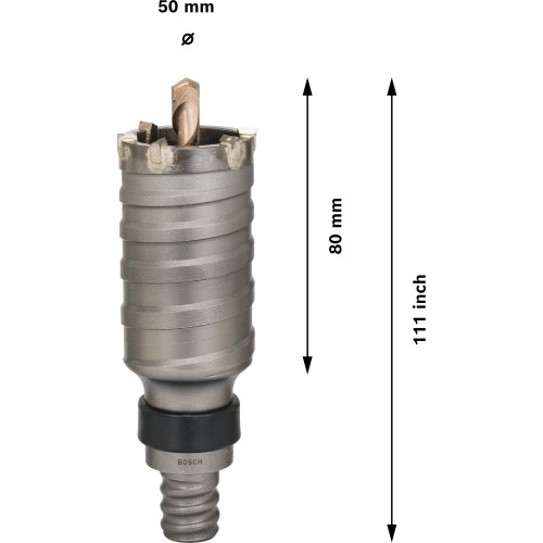 PRO SDS max-5 Core Cutter, 50 x 80 x 111 mm