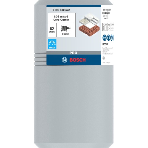PRO SDS max-5 Core Cutter, 82 x 80 x 102 mm