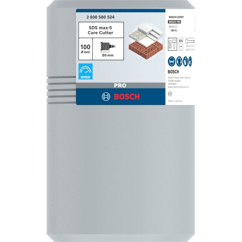 PRO SDS max-5 Core Cutter, 100 x 80 x 96 mm