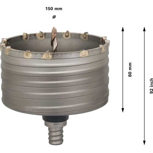 PRO SDS max-5 Core Cutter, 150 x 80 x 92 mm