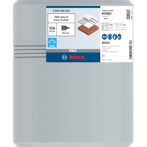 PRO SDS max-5 Core Cutter, 150 x 80 x 92 mm