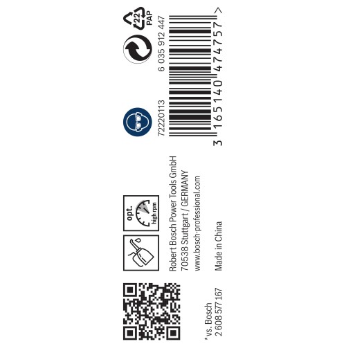Broca helicoidal PRO Metal HSS-G, longitud estándar, 1,4 x 18 x 40 mm, 10 unidades