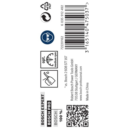Broca helicoidal PRO Metal HSS-G, longitud estándar, 6,3 x 63 x 101 mm, 10 unidades