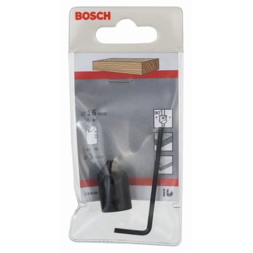 Avellanadores insertables para brocas helicoidales para madera