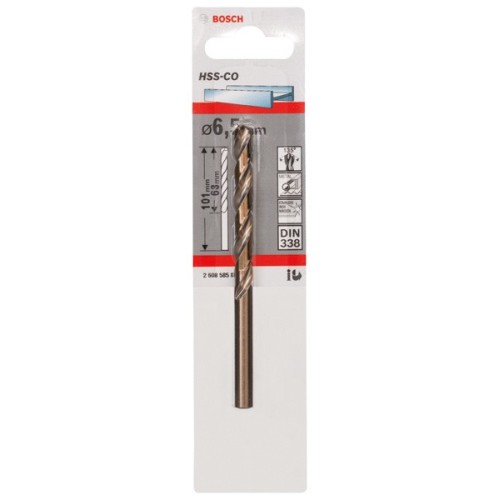 Brocas metálicas HSS-Co, DIN 338