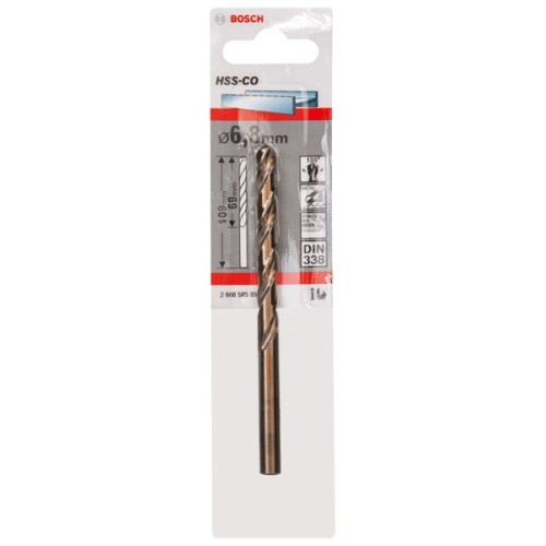 Brocas metálicas HSS-Co, DIN 338