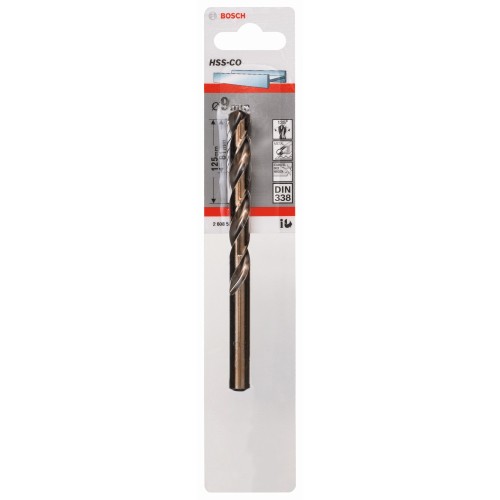 Brocas metálicas HSS-Co, DIN 338
